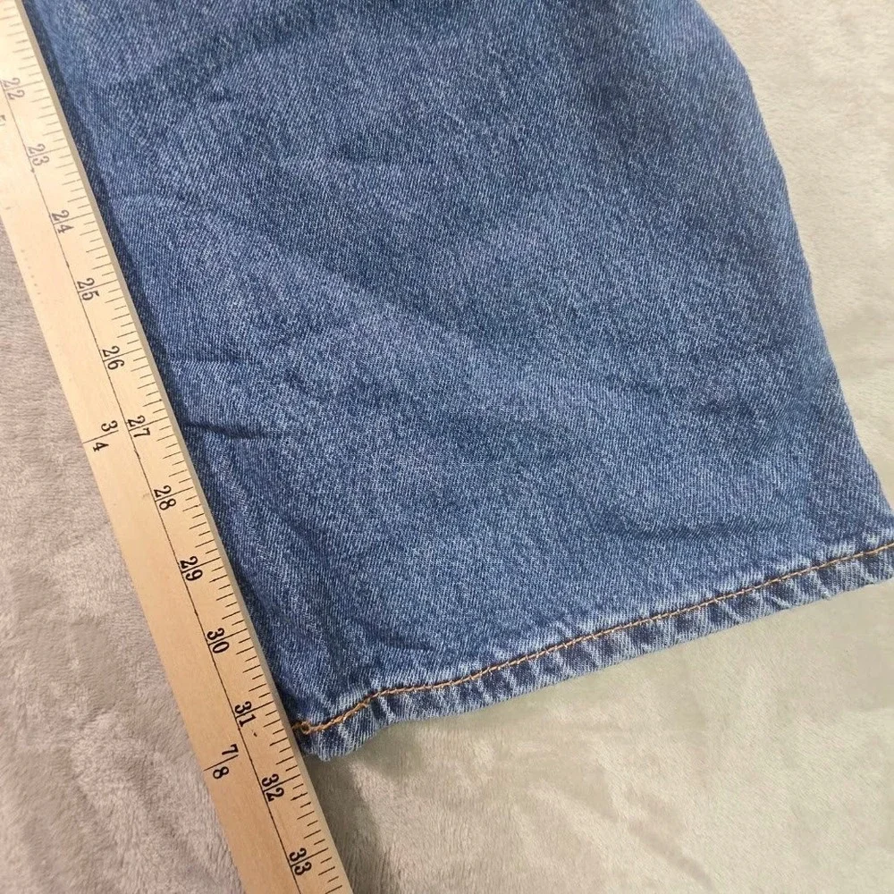 Levis Superlow Loose Jeans Mens 29x32 Medium Wash Straight Leg A7498-0002 NWT